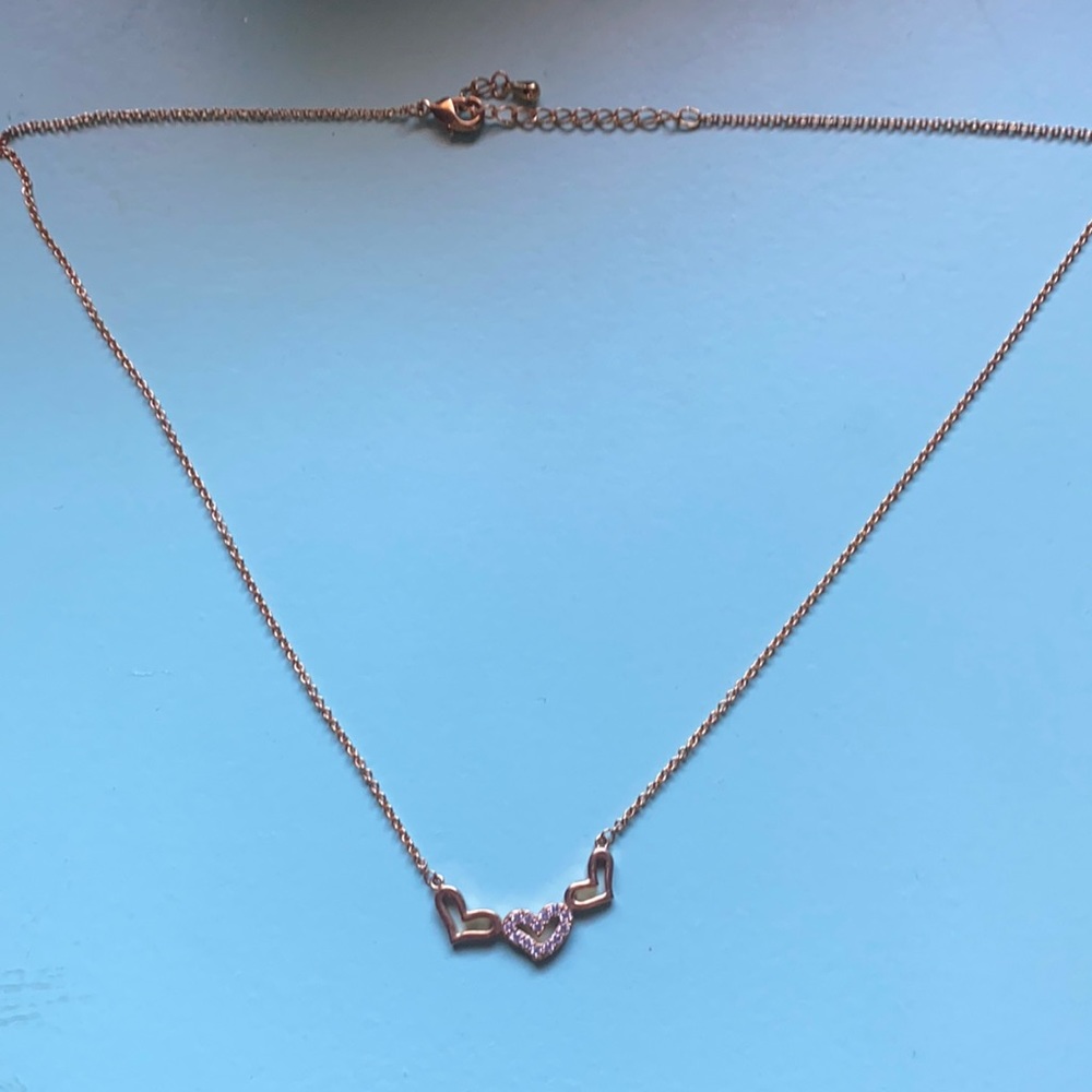 Triple Heart Necklace